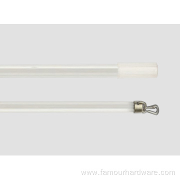 Curtain acrylic draw Curtain Rods